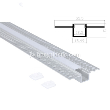 Gambar profil Aluminium Recessed Linear